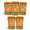 Tasty Bite Delhi Style Tikka Masala Simmer Sauce, 7-Ounce 5-Pack, 3-4 Servings Per Pouch, Vegetarian, Kosher, Non GMO