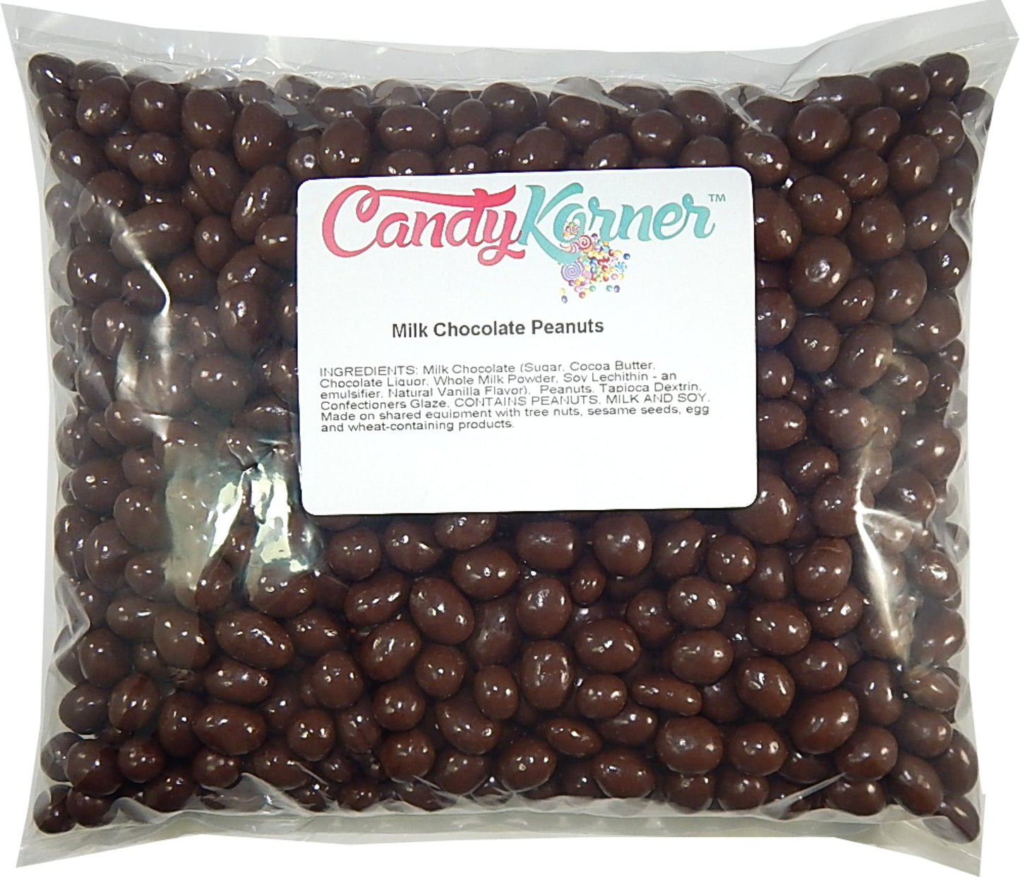 Sconza Milk Chocolate Covered Peanuts 2 Pound ( 32 Oz ) By Candy Korner