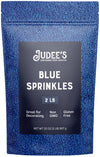 Judee's Gluten Free Blue Sprinkles 2 lb - Gluten-Free and Nut-Free - Brighten Up Your Baked Goods - Great for Cookie and Cake De