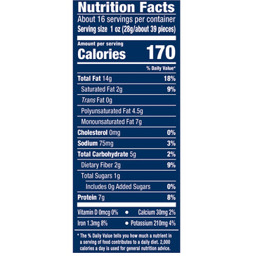 Planters Dry Roasted Peanuts, Lightly Salted Peanuts, Resealable Jar, Kosher, Roasted Nuts, Snack, 16Oz Jar (6 Pack)