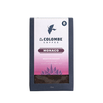La Colombe Monaco Medium Roast Drip Grind Ground Coffee - Notes of Milk Chocolate, Graham Cracker, Black Cherry, 12 Ounce (Pack