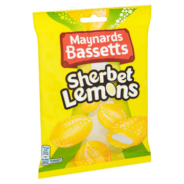 Bassetts Sherbert Lemons 192G (Pack Of 6)
