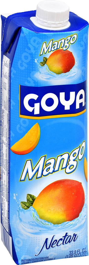 Goya Foods Mango Nectar, 33.8 Fl Oz (Pack of 12)