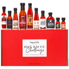 Thoughtfully Gourmet Hot Sauce Challenge Set Hot Sauce Variety Pack Includes Hot Sauces from Mild To Extreme Flavors Unique Gifts for Men Set of 10