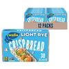 Wasa Light Rye Crispbread, 9.5 oz (Pack of 12), Rye Crackers, Non-GMO Ingredients, Fat Free