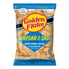 Golden Flake Salt & Vinegar Pork Rinds 4 oz Bags (Pack of 12) - Tangy & Savory Pork Skins - Gluten-Free Low Carb Keto Snack with Bold Southern Flavor