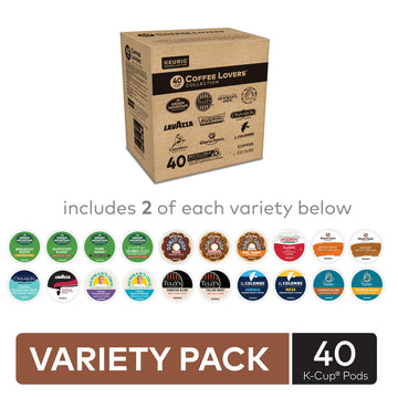 Keurig Coffee Lover'S Collection Variety Pack, Keurig Single Serve K-Cup Pods, 40Ct