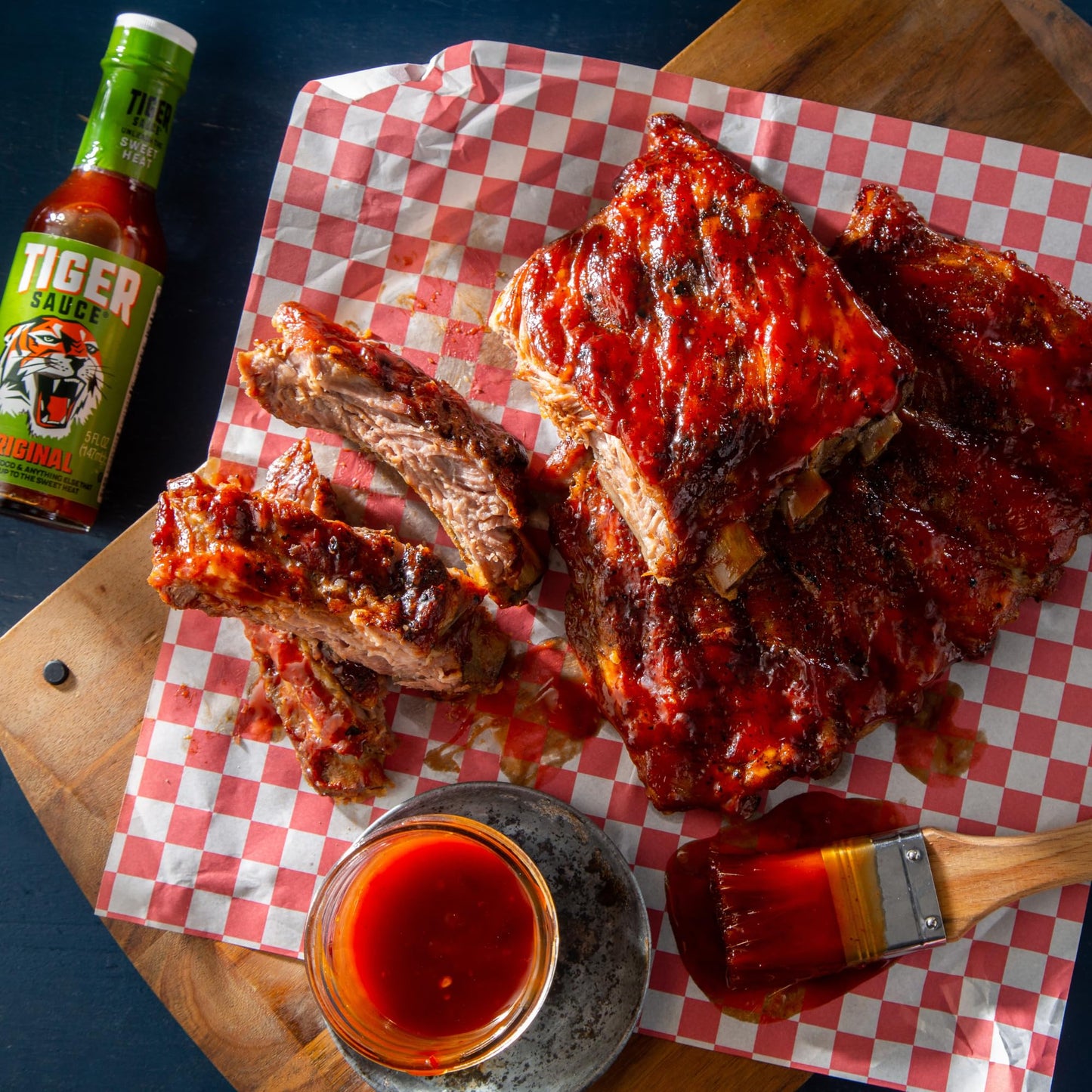 Tiger Sauce Original Hot Sauce, 5oz Bottle (Pack of 6)