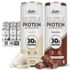 Slate Milk - Ultra Protein Shake - Best Sellers Pack - Chocolate Vanilla - 30G Protein 1G Sugar 130 Calories 2G Net Carbs - Lactose Free No Added Sugar Ultra Filtered Milk - 11 Fl Oz 12 Cans