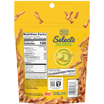 Rold Gold Selects, Dill Pickle Pretzel Twists, 4 Oz