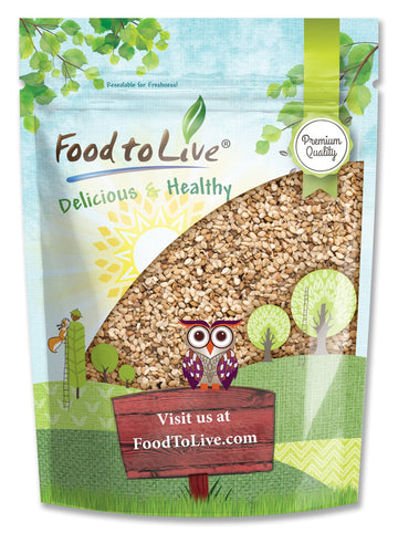 Food To Live Unhulled Sesame Seeds, 1 Pound – Whole Natural Raw White Sesame Seeds, Kosher, Vegan, And Keto, Bulk Sesame. High In Calcium, Iron, And Fiber. Perfect For Stir-Fries, Noodles