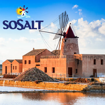 Fine Natural Sea Salt, 27.56 lbs (12.5 kg), Bulk, Foodservice, Resturant, Canning, Brining, BBQ, Asado, Grilling, SoSalt, Trapan