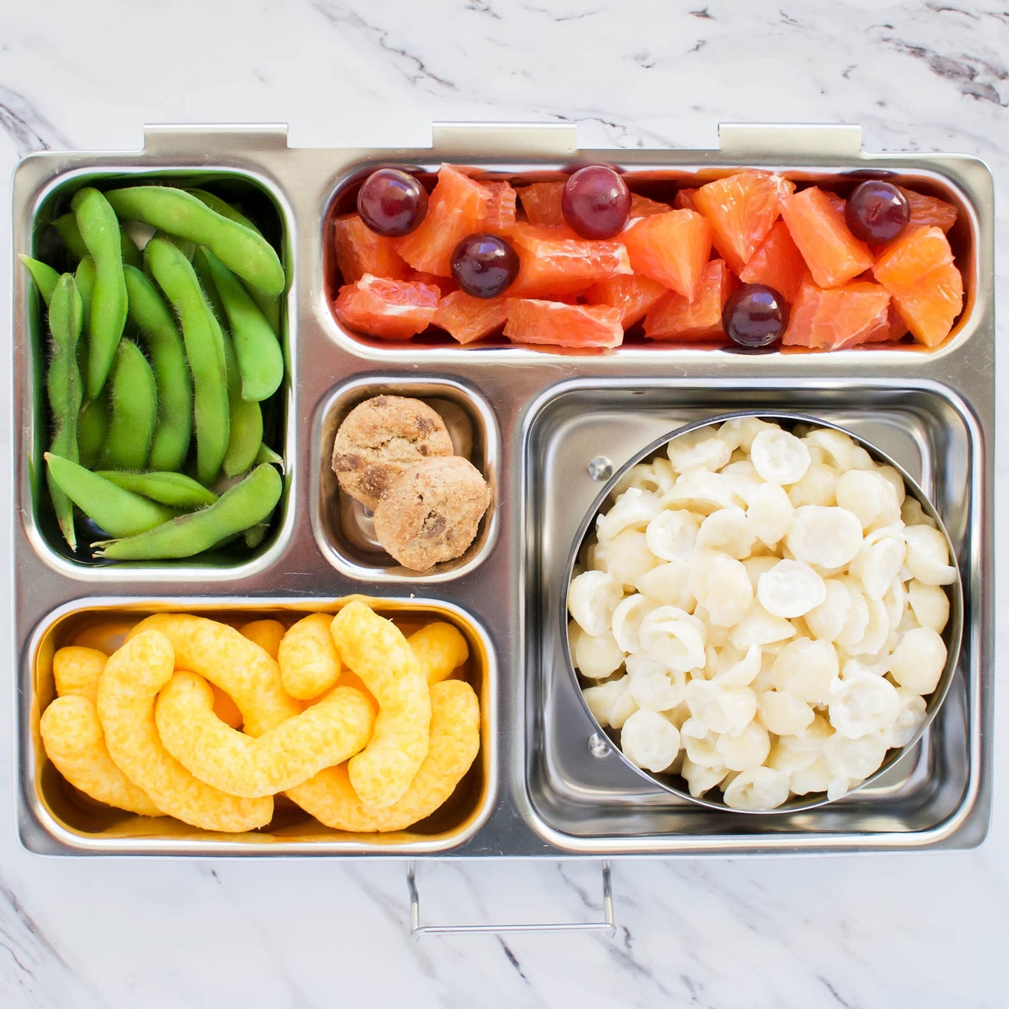 Annies Organic Cheddar Cheesy Smiles Baked Corn Puffs 4 Oz. (Pack Of 12)