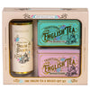 New English Teas Vintage Victorian Tea & Cookies Gift Set With 80 Fine English Teabags, 2 Tea Caddies And Luxury Cornish Biscuit