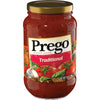 Campbells Prego Regular 100 Percent Natural Traditional Italian Spaghetti Sauce, 14 Ounce - 12 per case.
