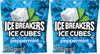 ICE BREAKERS Ice Cubes Peppermint Sugar Free Chewing Gum Pouch, 8.11 Oz (100 Pieces) (Pack of 2)