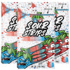 SOUR STRIPS Sour Candy Strips, Chewy Doubleberry Flavor, 3-Pack Vegetarian Candy