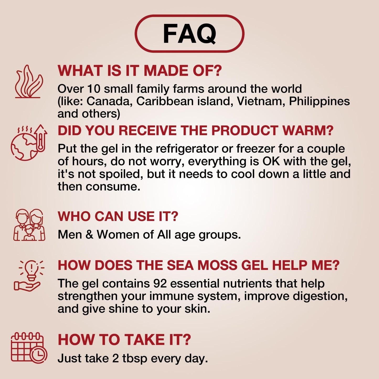 Trueseamoss Sea Moss Gel - Made In Usa - Wildcrafted Seamoss, Fresh Fruits & Sea Vegetables - Mango/Pineapple, Pack Of 2 (Labels