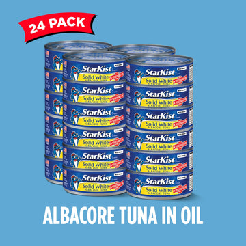 Starkist Solid White Albacore Tuna In Oil - 5 Oz Can (Pack Of 24)