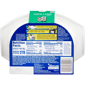 Hormel Thick & Easy Puree Italian Style Lasagna With Meat Sauce 7Oz Bowls - 1/Case Of 7