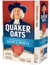 Quaker Oats Quick 1 Minute Oatmeal - 2/5 Pound