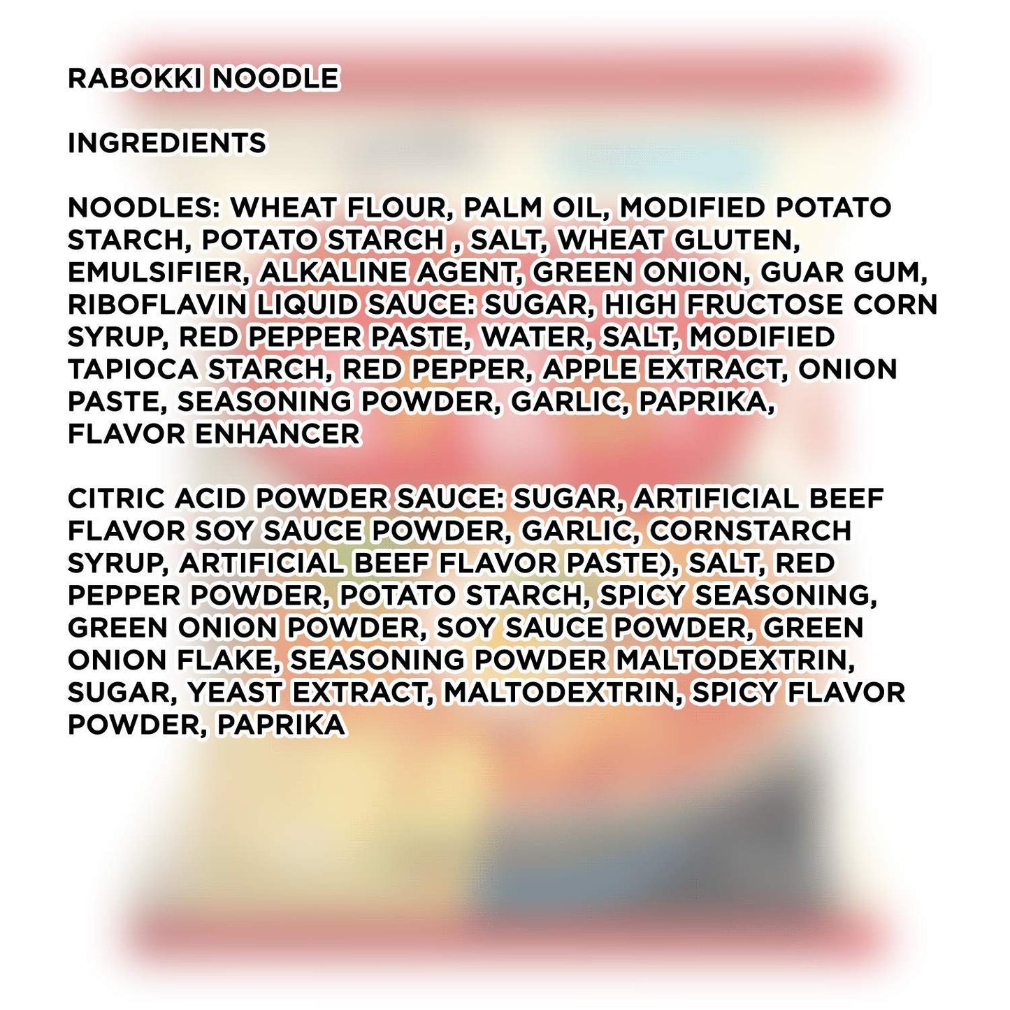 Paldo Korean Noodle Immediate Stirfried Rice Cake With Ramen Noodles 145Gpack Of 팔도 즉석 라볶이, 5.08 Ounce, (Pack Of 4)