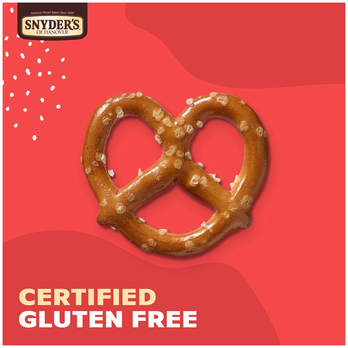 Snyder'S Of Hanover, Gluten Free Mini Pretzels, 8 Oz Bag