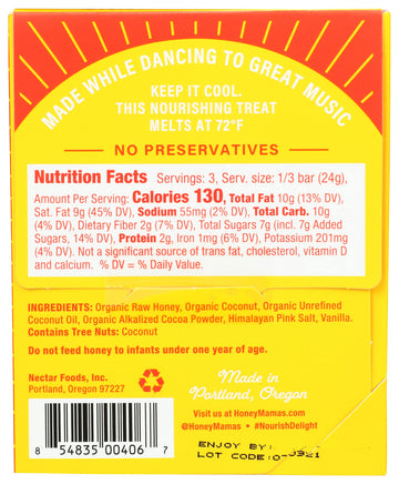 Hnyma Cco Coconut Trf Br (12X2.50)