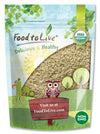 Food to Live Organic Brown Jasmine Rice, 1 Pound - Non-GMO, Whole-Grain Rice, Long-Grain Variety, Non-Irradiated, Kosher, Vegan.