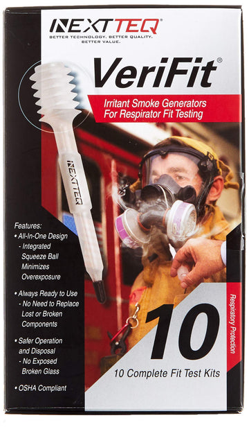 Honeywell Irritant Smoke Qualitative Fit Test Tubes, (10/Pk) (770046)