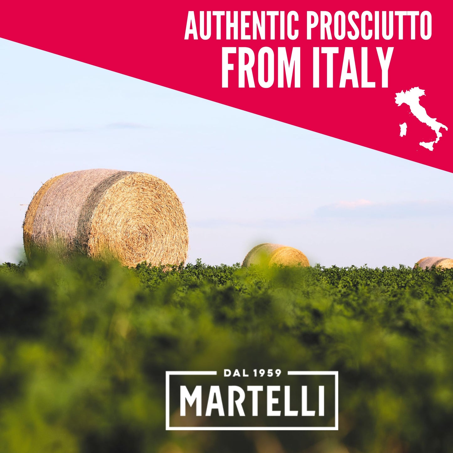 MARTELLI Cooked Ham - Quarter Cut Italian Prosciutto Cotto, Gluten-Free, Dairy-Free, 5 lbs