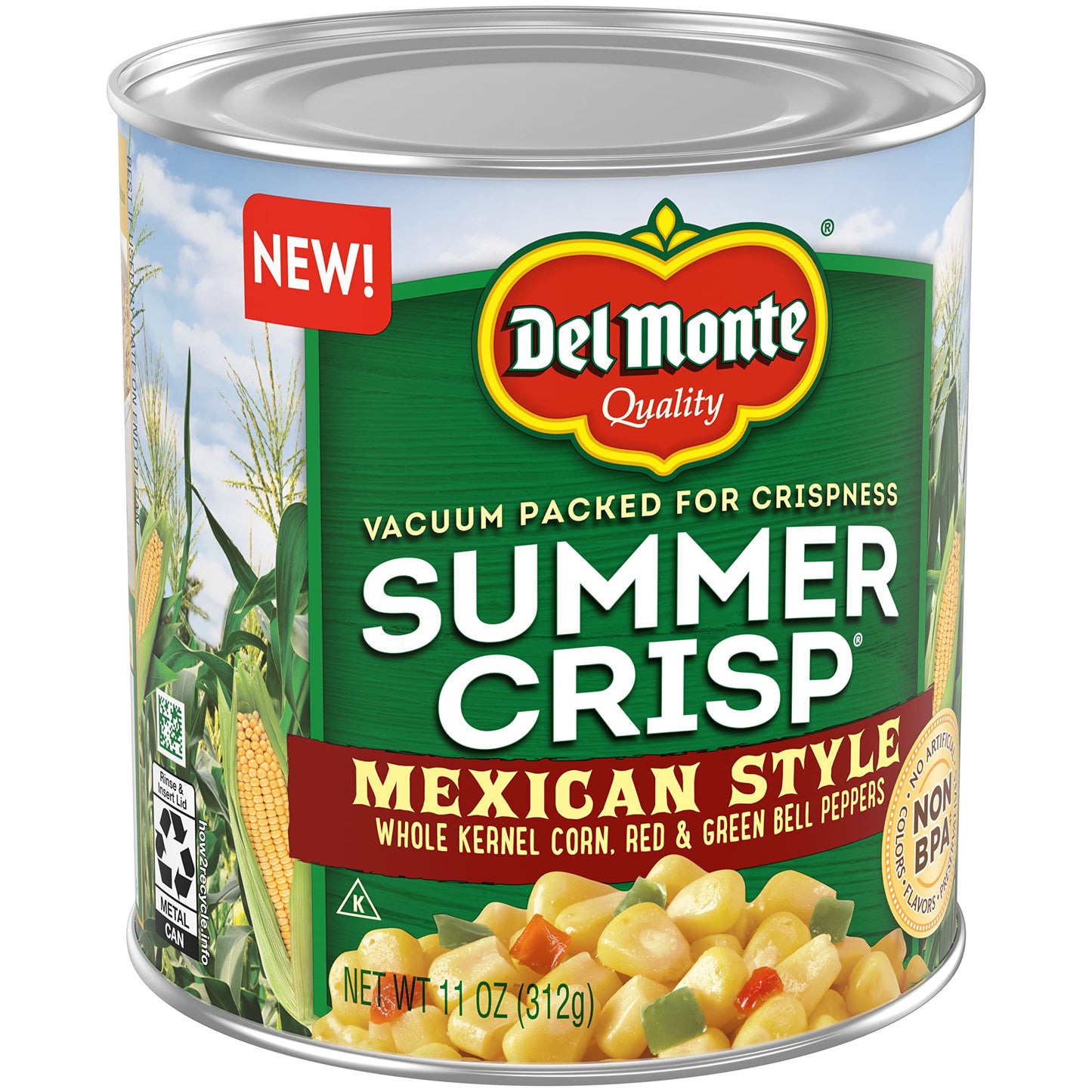 Del Monte Mexican Corn 11 oz. Can, 12 Pack