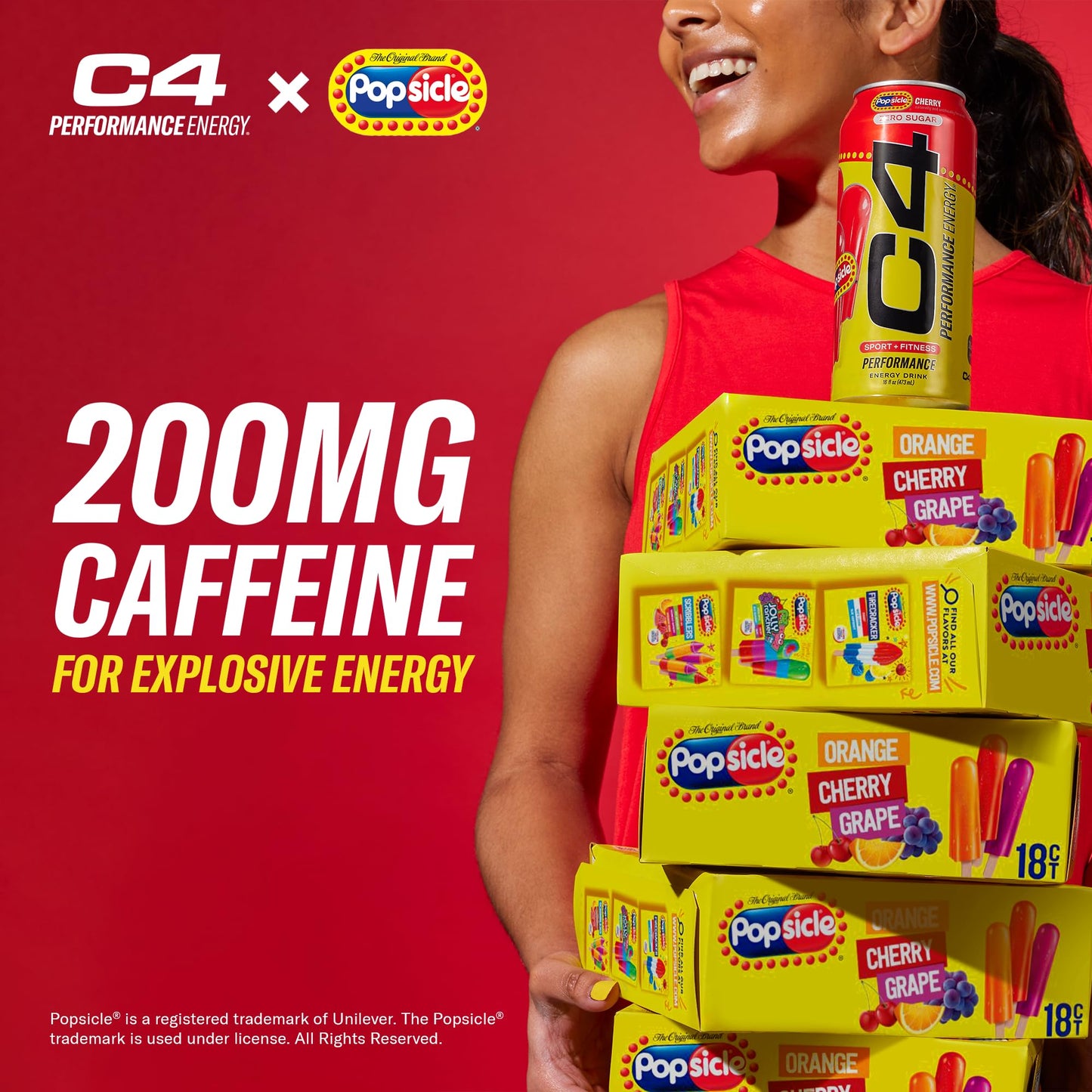 Cellucor C4 Energy Drink Cherry, Carbonated, Sugar Free, 16 Fl Oz, Pack of 12