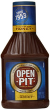 Open Pit Blue Label Honey Barbecue Sauce, Made With Pure Honey, 18 oz. (Pack of 12)