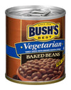 BUSH'S BEST Vegetarian Baked Beans- Canned Beans, Baked Beans,Kosher, Source of Plant Based Protein and Fiber, Low Fat, Gluten F