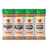 Flavor God Classic Combo Pack Of 4 Seasoning & Spices for Cooking, Everything, Everything Spicy, Garlic Lovers, Lemon & Garlic,