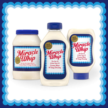 Miracle Whip Mayo-Like Dressing,12 Fl Oz Bottles (Pack Of 12)