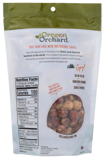 Oregon Orchard Hazelnuts Hmlyn Salt