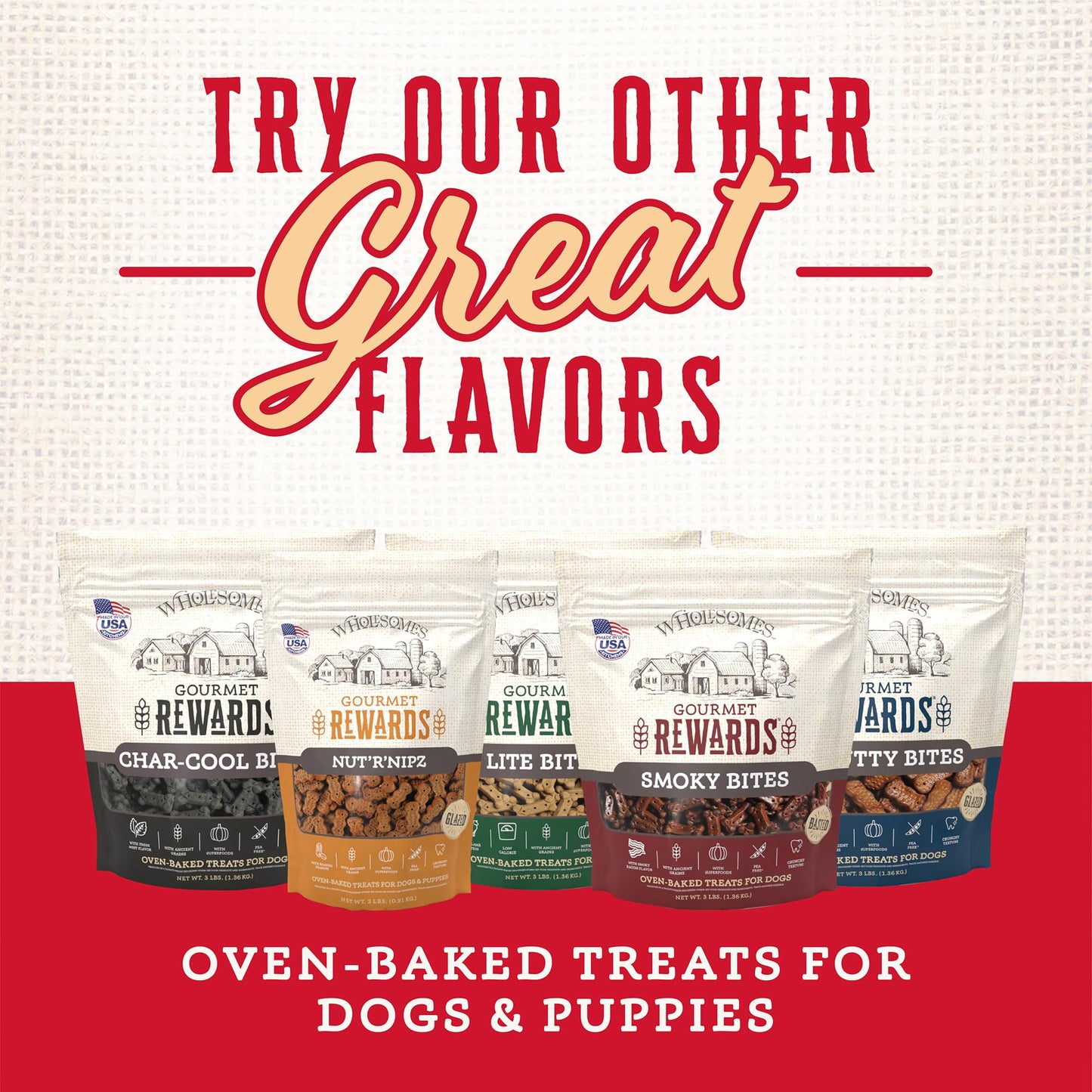 Wholesomes Jumbo Dog - Original Biscuit, 20 lb, Pack of 1, Model 2100327