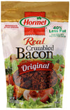 Hormel Real Bacon Crumble Topping, 4.3 Oz Pouch, Pack of 1, Convenient Bacon Topping for Salads and Snacks