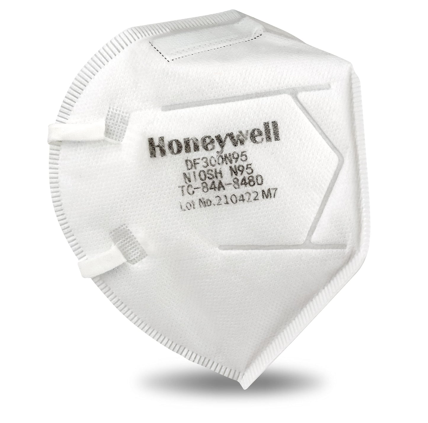 Honeywell Safety Df300 N95 Flatfold Disposable Respirator- Box Of 20, White