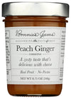 Bonnies Jams, Peach Ginger Jam, 8.75 Ounce