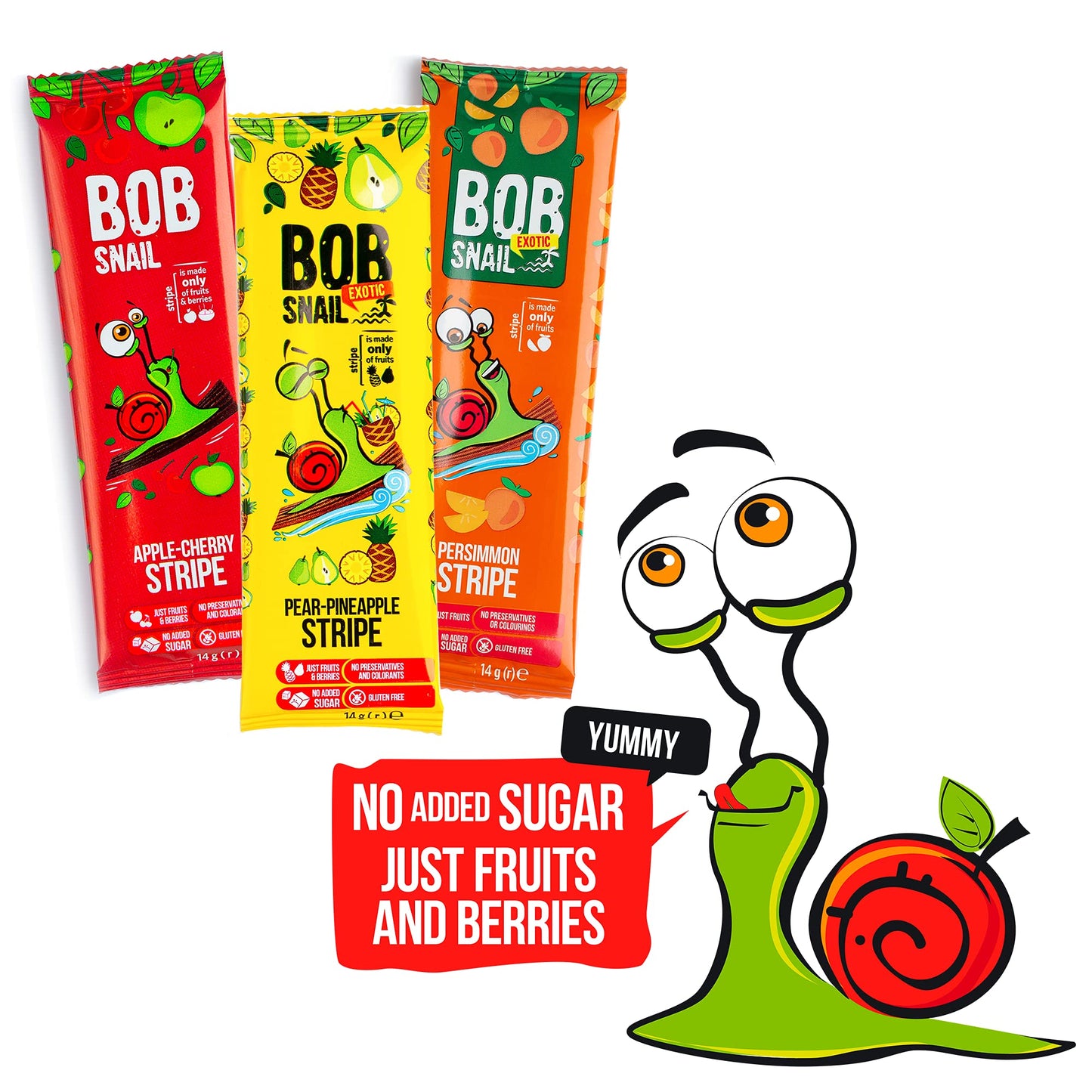 Healthy Snacks Variety Pack For Adults And Kids - 30 Gluten Free Fruit Strips With Dried Cherry Pear Pineapple Persimmon Apple -
