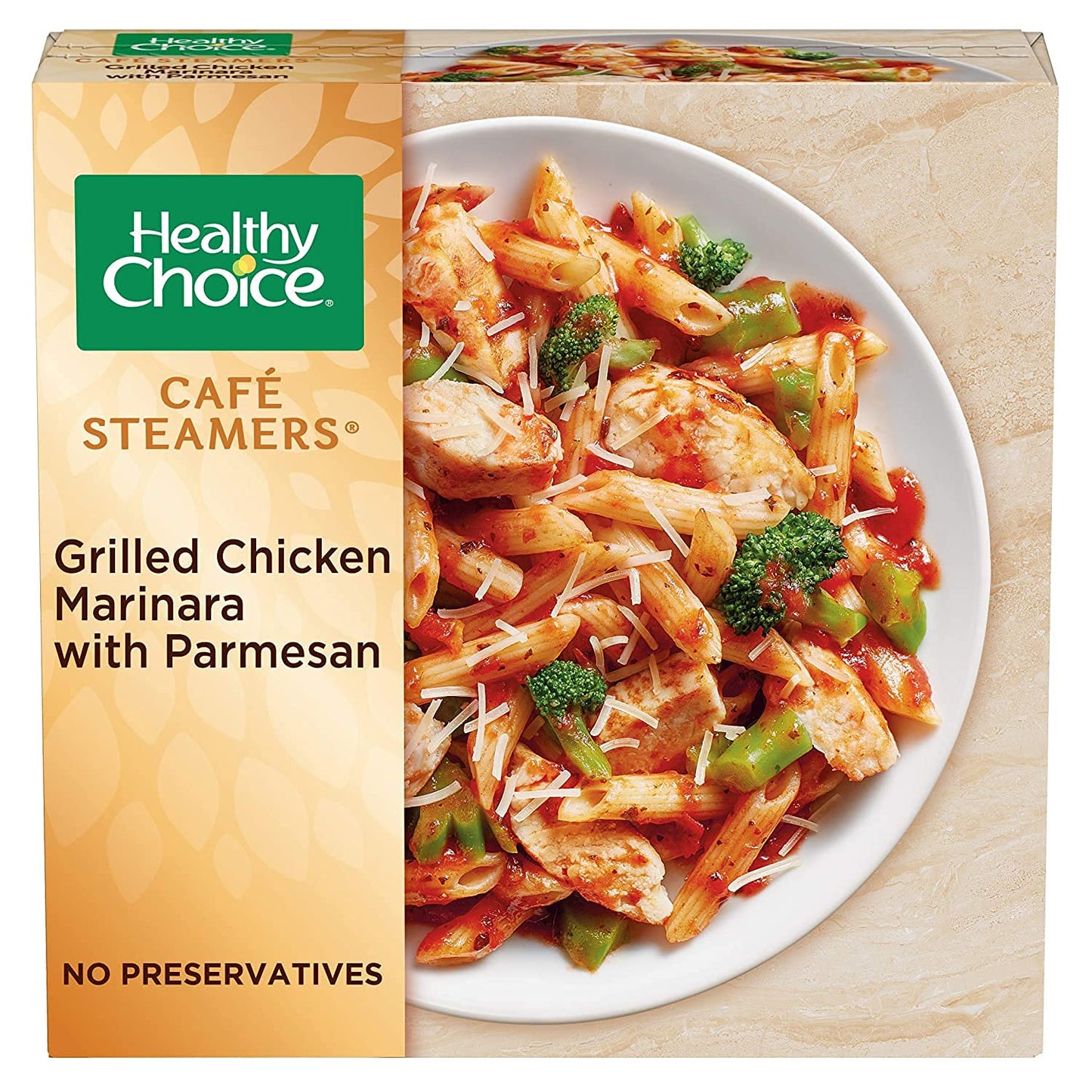 Gourmet Kitchn Healthy Choice Caf   Steamers Variety Pack- 2 Grilled Chicken Marinara With Parmesan- Asian Inspired Beef Teriyak
