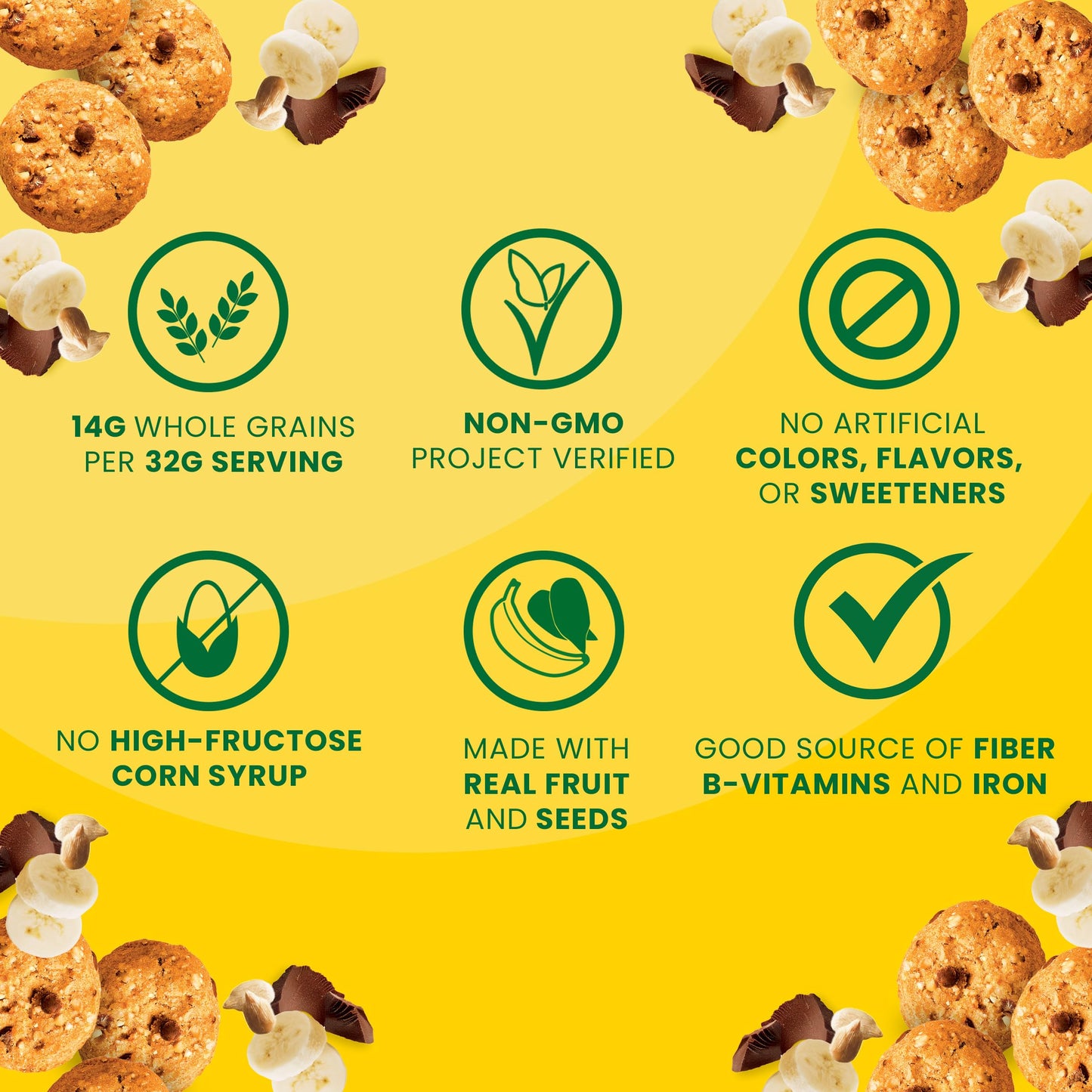 belVita Energy Snack Bites, Banana, Dark Chocolate and Sunflower Seed, 5 oz Bag