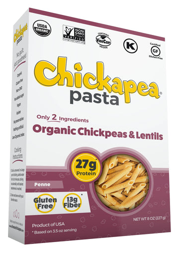 Chickapea Pasta Penne, 8 oz