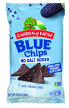 Garden Of Eatin' Tortilla Chips, Unsalted, Blue Corn, 5.5 Oz (Pack Of 12)