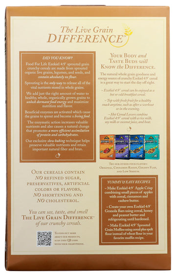 Food For Life Organic Almond Cereal, 16 Oz