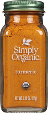 Frontier Organic Ground Turmeric Root, 2.38-Ounce Jar, Distinct Pungent Aroma, Ginger & Pepper-Like Flavor, Kosher, Non-GMO
