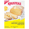 Krusteaz Meyer Lemon Pound Cake And Glaze Mix, 16.5 Oz Boxes (Pack Of 12)